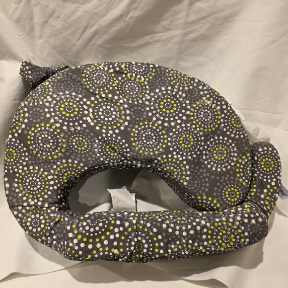 My Brest Friend Other - My Brest Friend Nursing Support Pillow Machine Washable Cover Gray Dots